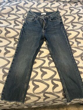 Zara stovepipe jeans
